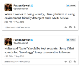 Illustration for article titled Patton Oswalt won Twitter over the weekend with a series of hilarious, slightly offensive tweets